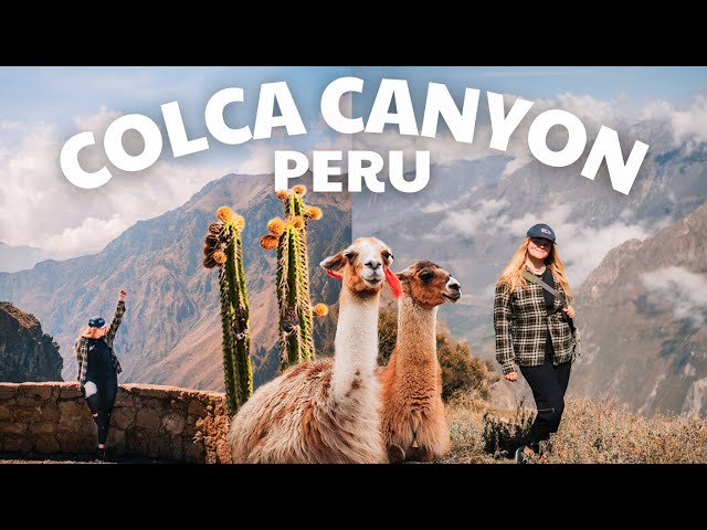 2 day Colca Canyon tour ⛰ Peru travel vlog