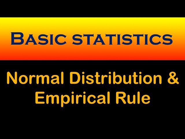 Chapter 7.1: Normal Distribution & Empirical Rule - Healthcare Perspective