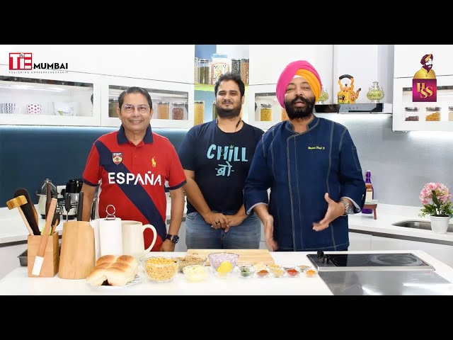 TiE Food Network | Cook Off Series | Chef Harpal with Jayesh Parekh