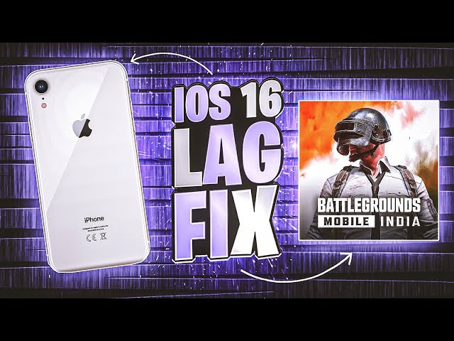 iOS 16 & iOS 17 BGMI Lag Solution🔥 7 Tips | iPhone XR,11,12,13 Lag fixed 100%