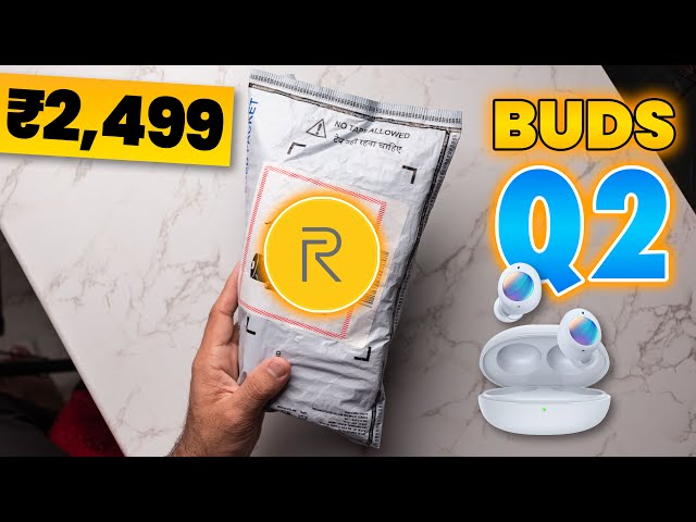 Realme Buds Q2 Unboxing - Amazon First Sale Unit (Best ANC TWS Under ₹2.5k)🔥