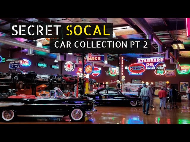CARS, NEONS, AND EVEN A TRACTOR! | SECRET SOCAL CAR COLLECTION PT 2