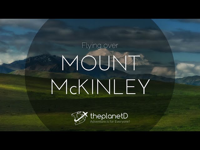 Flying Over Mount McKinley, Alaska