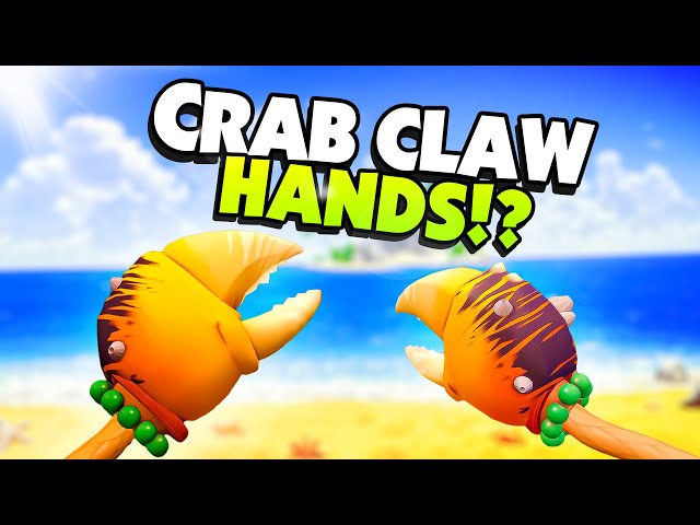 Using CRAB HANDS To Escape An ISLAND In VR! - Another Fisherman's Tale