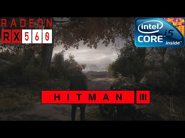 Hitman 3 Test On RX 560 | 900p Resolution