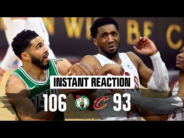 INSTANT REACTION: Jayson Tatum, Jaylen Brown lead Celtics to Game 3 win in Cleveland