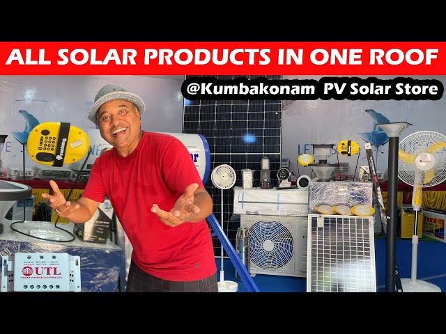 👉All Solar Products in One Roof😮 |Sakalakala Tv | Arunai Sundar | PV Solar Store |