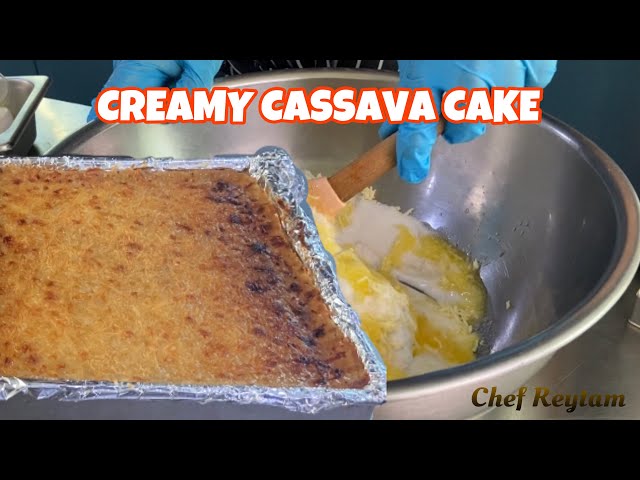 Creamy Cassava Cake | Pangnegosyo Easy Recipe