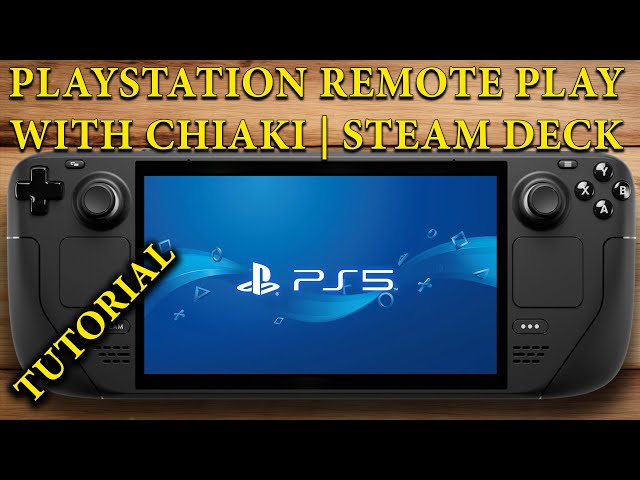 How to Setup Playstation Remote Play on Steam Deck with Chiaki / Chiaki4Deck | Tutorial | Setup