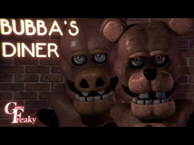 Bubba's Diner Full playthrough Nights 1-5, Endings, and Extras + No Deaths! (No Commentary)