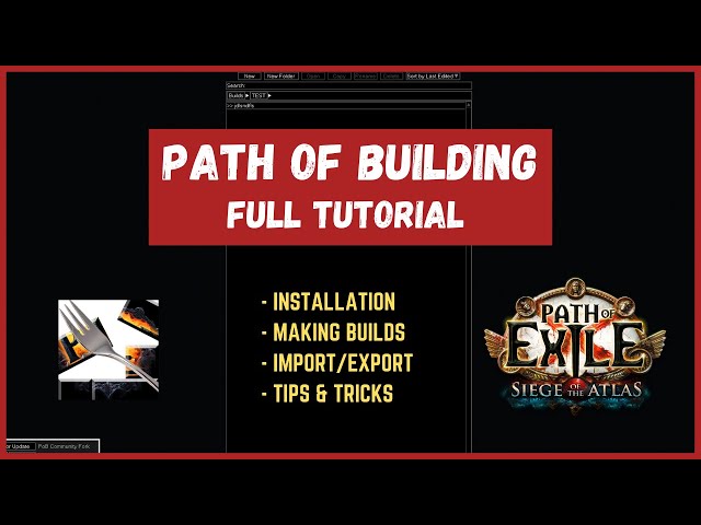 How to Use PATH OF BUILDING, Beginner-Guide/Tutorial, 2022 (Path of Exile, PoB)