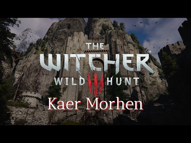 Witcher 3 - Kaer Morhen - Ambience & Relaxing Music