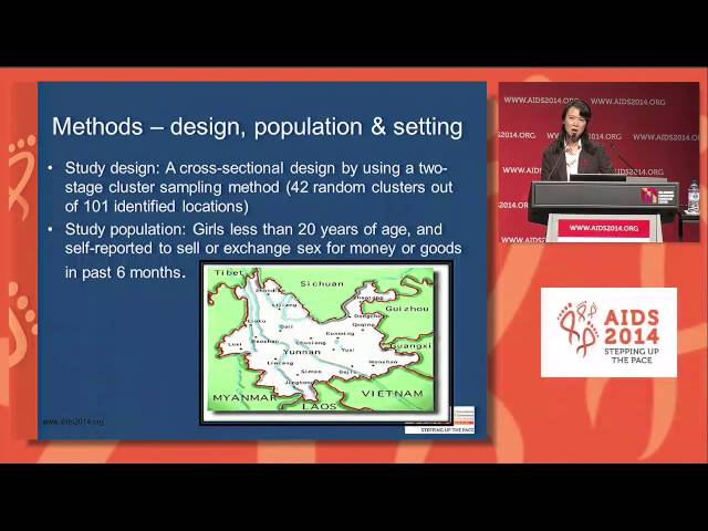 Sexual and reproductive health in adolescent female sex workers: Kunming, China