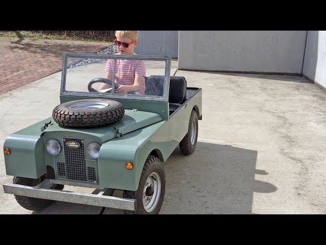 Kinderauto für Jack Jack von Rebel Replica, England: Land Rover Serie l