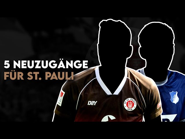 FC St. Pauli: 5 Transfers für den Klassenerhalt in der Bundesliga!