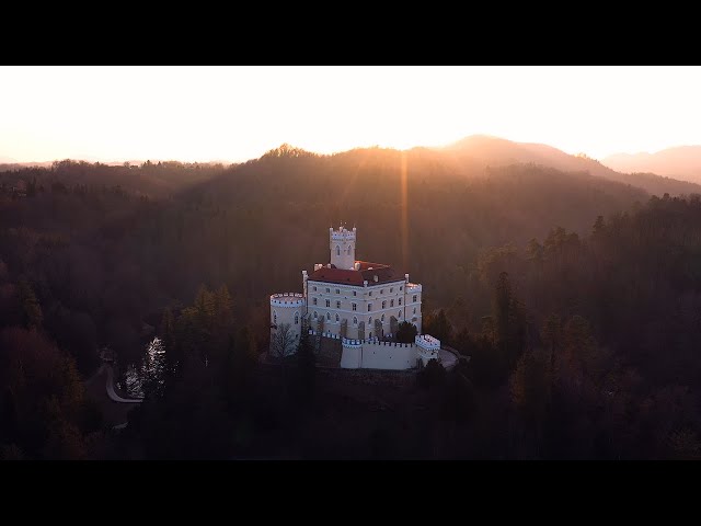 Trakoscan castle in 4K