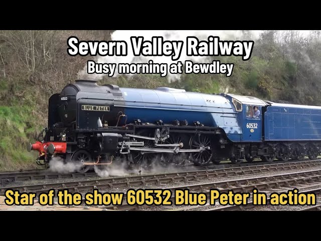 Severn Valley Railway | Busy Bewdley depot, 60532 loaded testing day two and DMU to Kidderminster