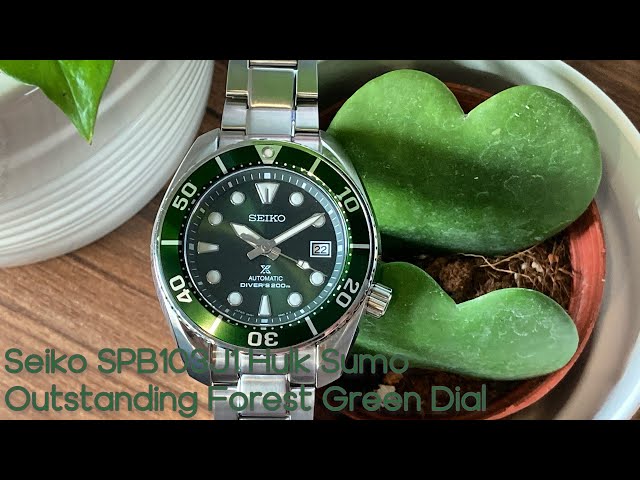 Seiko Sumo SPB103J1 Review - best green dial Sumo ever