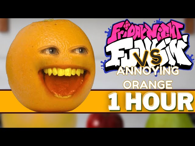 SLICED - FNF 1 HOUR Songs (Vs Annoying Orange FNF Mod Music OST Song)
