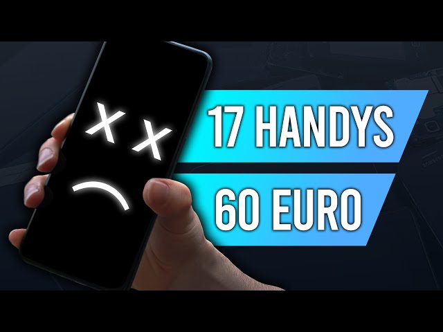 Ich habe 17 defekte Handys für 60 Euro gekauft! Kann ich sie reparieren?