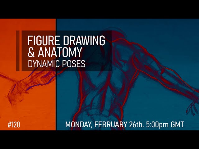 Figure Drawing & Anatomy - Dynamic Poses #120
