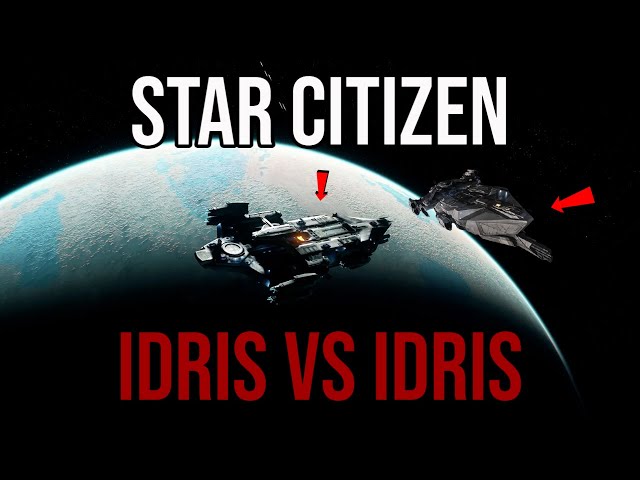 Star Citizen Idris Vs Idris - YOU CAN STEAL AND USE THE IDRIS IN FIGHTS?!