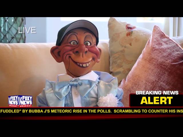 "Guess who has his eye on the White House?"  | JEFF DUNHAM