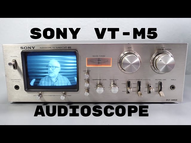 SONY VT-M5 - Beautifully obsolete