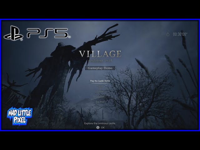 Resident Evil Village Castle Demo - PlayStation 5 - Madlittlepixel LIVE