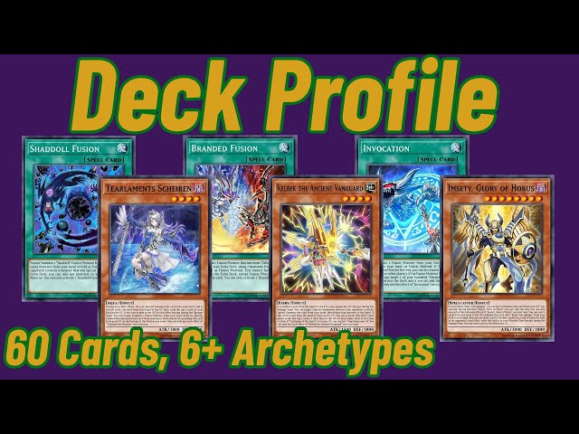 I Made The BEST FUSION PILE in Yu-Gi-Oh! TCG History - 60 Card Deck Profile + Test Hands + Combos