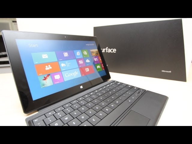 Windows Surface RT + Type Cover Unboxing