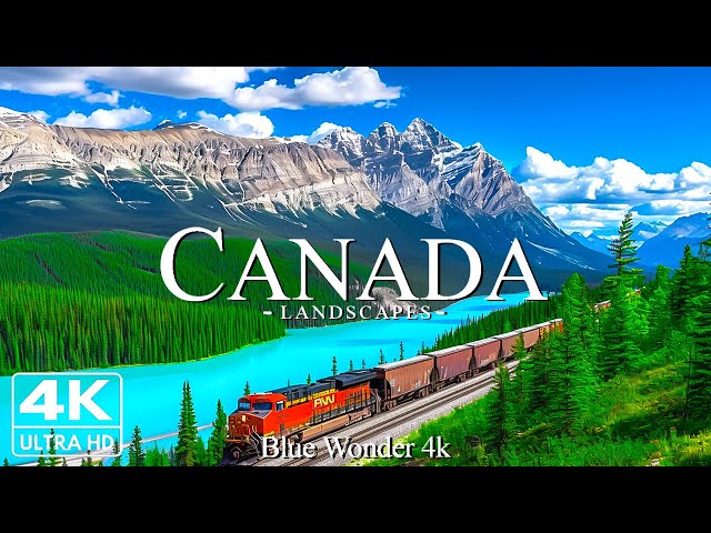 Canada UHD - Scenic Relaxation Film With Calming Music - 4K Video Ultra HD