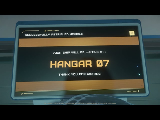 Force spawn HULL C in hangar - Star Citizen 3.22.0