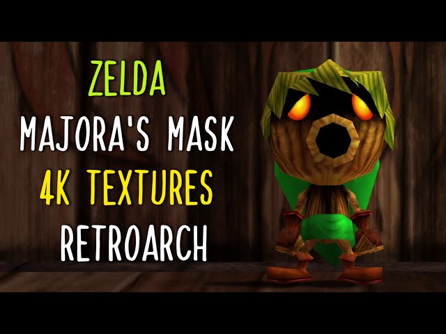 How to Install Majora's Mask Reloaded 4K Textures in RetroArch (Muper64Plus-Next)