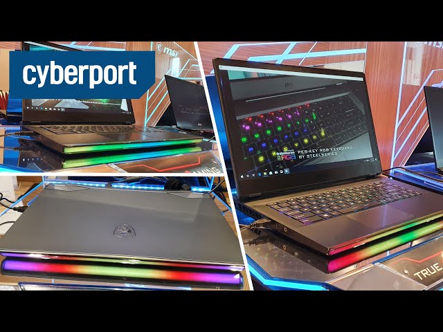 MSI GE66 Raider Gaming-Notebook im Hands-On I Cyberport