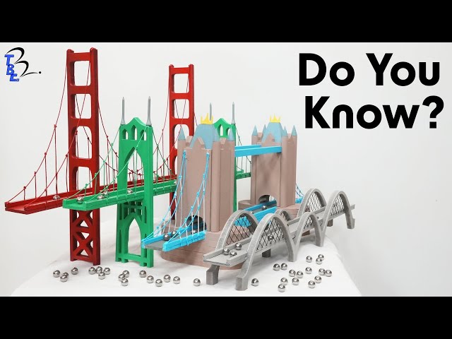 Can you name these 12 Bridges? Marble Machine Build