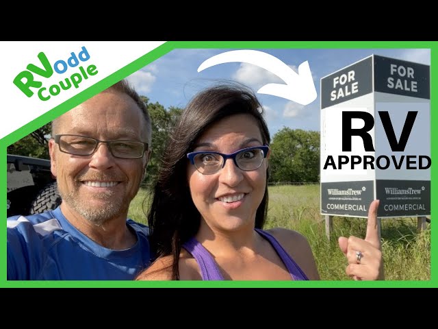Buying RV Friendly Land (because you need a home base!)