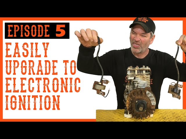 Easy Hack To Eliminate Breaker Points & Upgrade To Electronic Ignition -Episode 5 of 7 Tiller Series