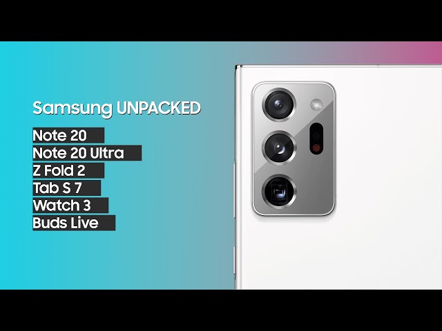 Презентация Samsung Galaxy Note 20 Ultra за 10 минут