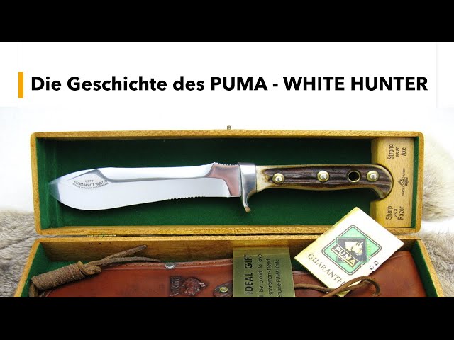 Legendäre Messer: Das PUMA White Hunter - Vortrag KNIFE [2024] Vom Jagd- zum Survivalmesser