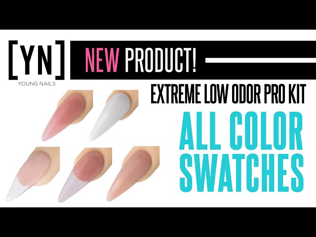 NEW Extreme Low Odor Acrylic Pro Kit  | All Colors Shown and Acrylic Consistency