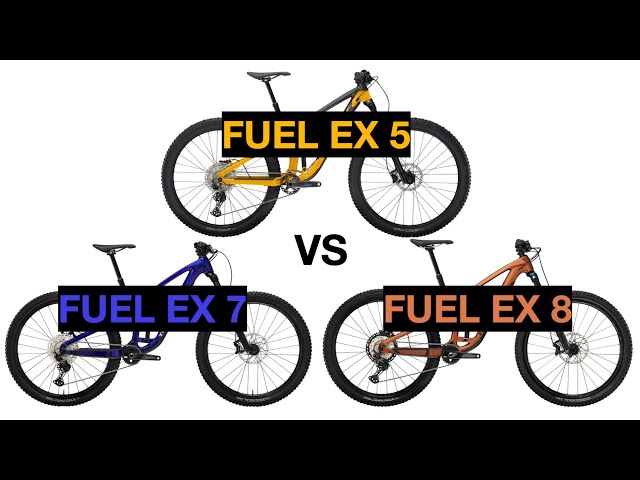 2023 Trek Fuel EX 5 vs 7 vs 8 Gen 6!! What’s The Difference??