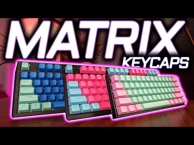Matrix Keyboards PBT Backlit Keycap Set Review