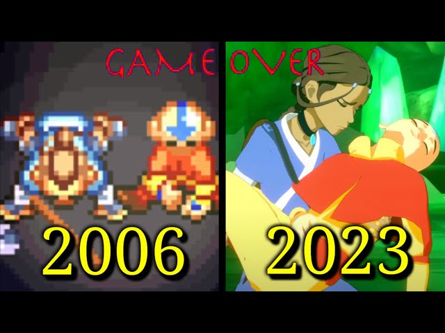 Evolution Of AVATAR Games Death Animations & Games Over Screens 2006-2023.