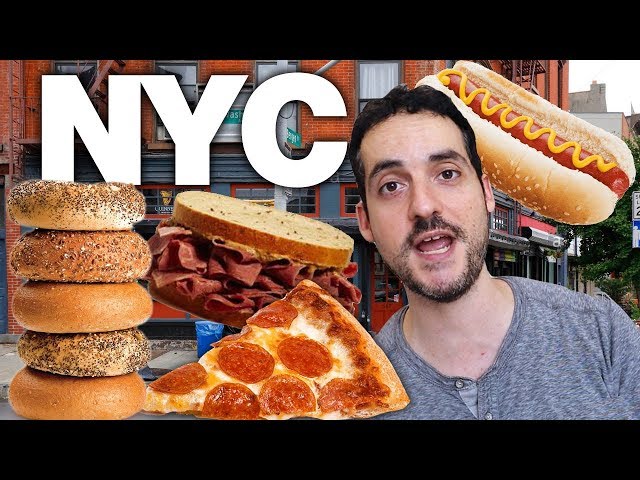 Top 5 NYC Foods You MUST Try- What To Eat in New York City !
