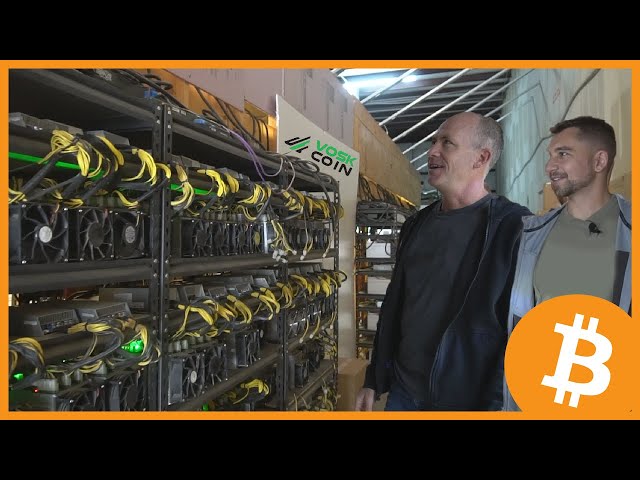 He Turned a Warehouse into a Bitcoin Mining Farm