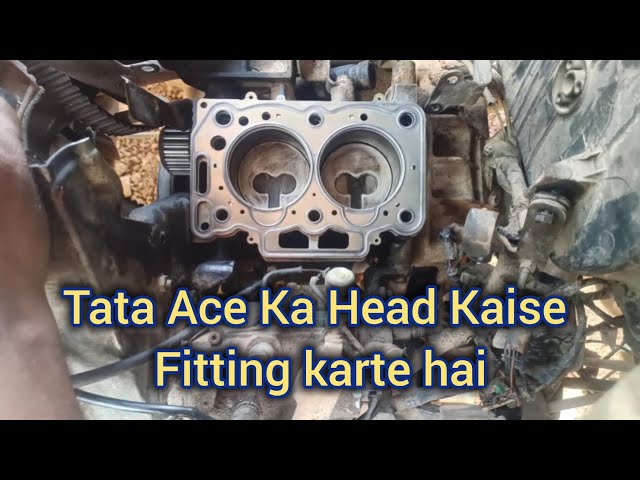 tata ace ka head kaise fitting karte hai 💯 | tata ace head gasket change | by syed car care #viral