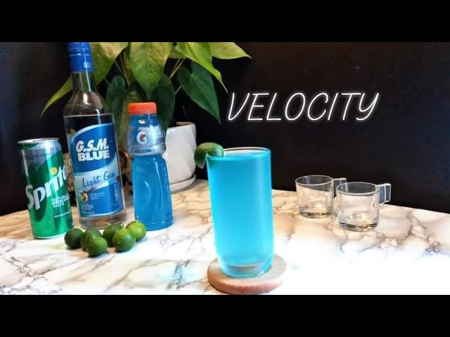 Gin Velocity Mix | Pinoy Cocktails | Easy made