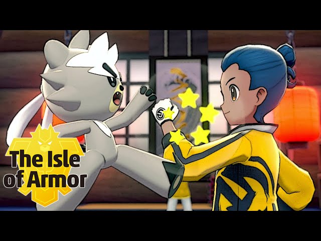Pokemon: Sword and Shield - The Isle of  Armor Full DLC walkthrough (Gameplay)