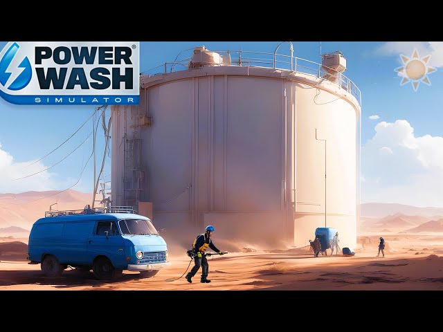 Powerwash Simulator Gameplay | Completing The Water Tank Facility | EP38